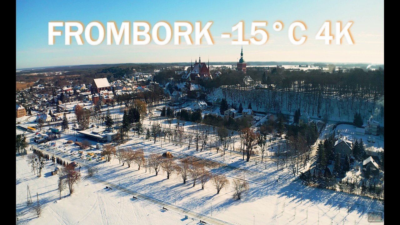 ❄️ FROMBORK -15°C | Symfonia Mrozu i Słońca 4K Cinematic