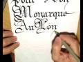 Gothic calligraphy  calligraphie gothique  22