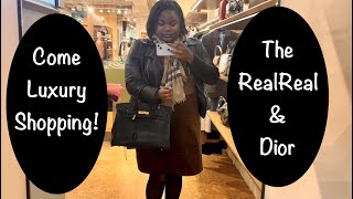 Luxury Shopping Vlog in Atlanta: The RealReal and Dior! (2023)