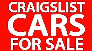 Best 5 Used Cars Under $10,000 For Sale By Owner On Craigslist