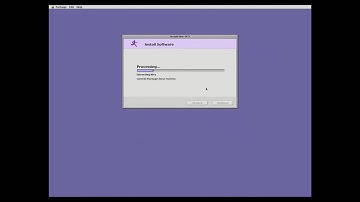 Mac OS X Developer Preview 2 Installation on a PowerMac 9600