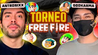 ANTRONIX Y GOD KARMA en TORNEO OFICIAL LEGENDARIO! - FREE FIRE