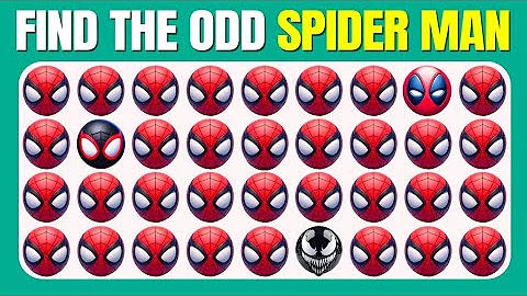Find the ODD Spider Man – Marvel Spider Man 2 Game Edition Quiz! Quizzer Odin