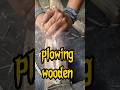plowing wooden #firemaking #primitivefire #survival