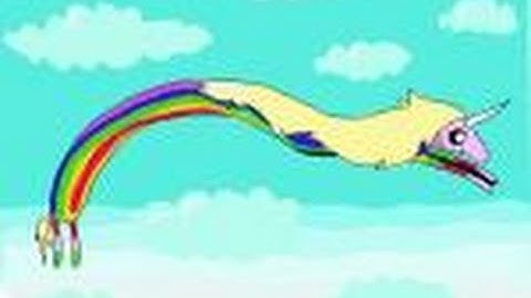 How to draw Lady Rainicorn from Adventure Time