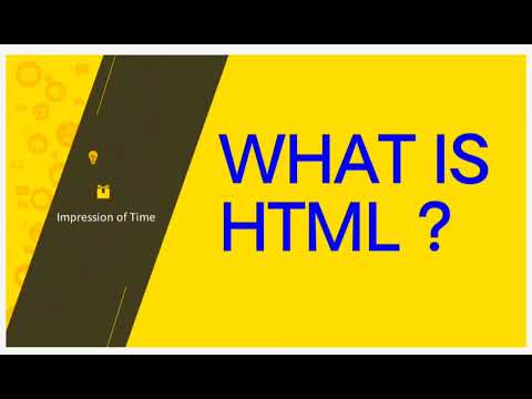 WHAT IS HYPERTEXT MARKUP LANGUAGE ( HTML) ?