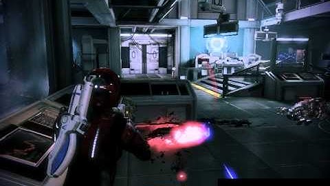 Mass Effect 3 Homing grenade fire explosion