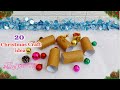 20 Best Out of waste Christmas decoration idea with Empty rolls | DIY Christmas craft idea🎄180