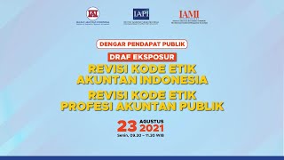 DENGAR PENDAPAT PUBLIK - DRAF EKSPOSUR REVISI KODE ETIK AKUNTAN INDONESIA screenshot 5