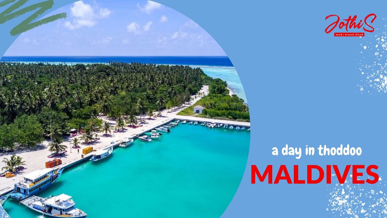 A day in thoddoo | Maldives | Agricultural Island in the Maldives | JothiS