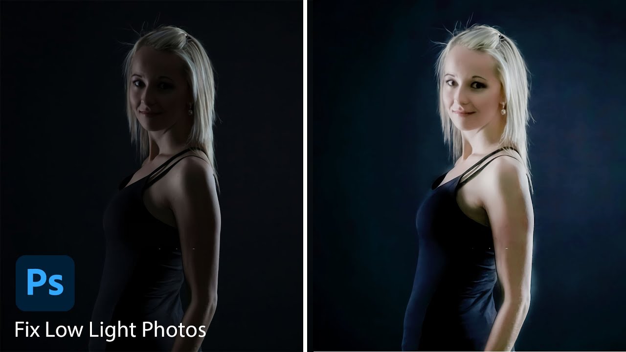 how to fix an underexposed photo in YouTube