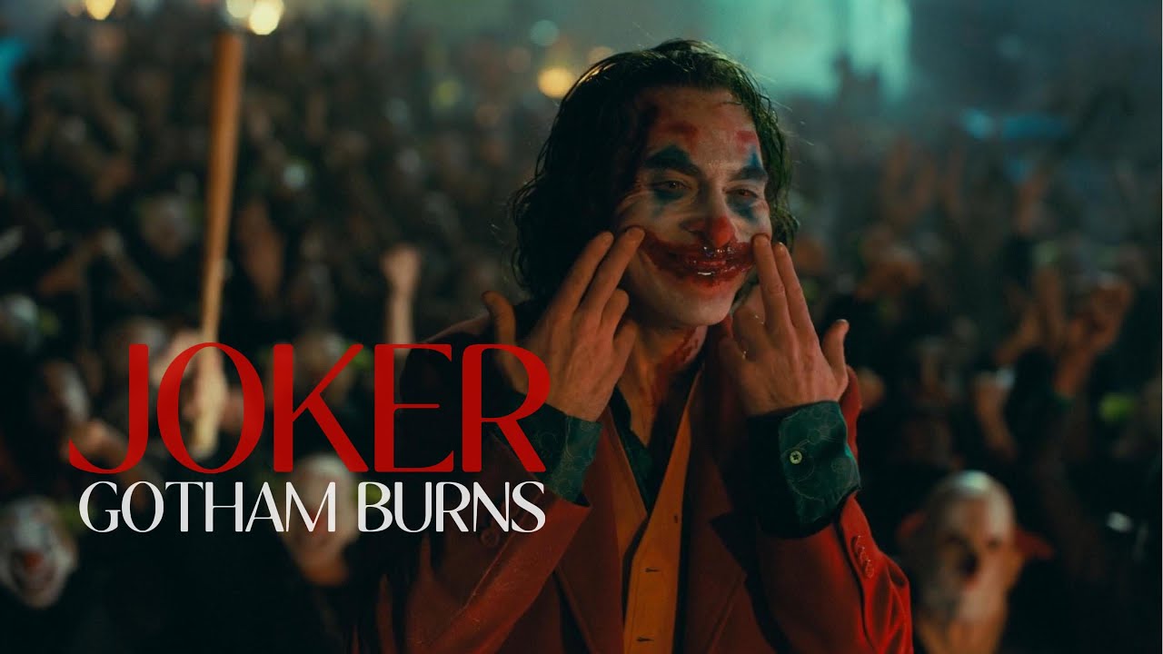 The Joker sets Gotham on fire - Joker (2019) [HDR, 4K] - YouTube