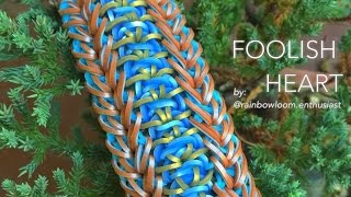 FOOLISH HEART Rainbow Loom bracelet tutorial
FOOLISH HEART is an original design by @rainbowloom.enthusiast on Instagram. Tutorial is by @jaysalvarez.
If you like it, please give it a thumbs-up and like my channel. Thank you, keep looming and SMILE!!! :o)
Copyright © 2014 @jaysalvarez. Under no exceptions do we allow anyone to re-create, re-record, re-upload, or translate of my tutorials. For licensing my designs, please e-mail powercastam@gmail.com. FOOLISH HEART Rainbow Loom bracelet tutorial