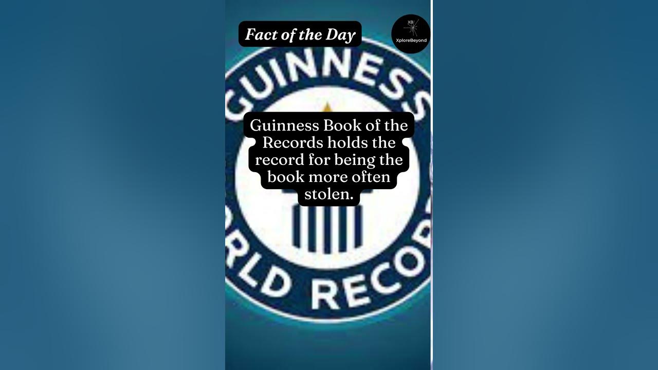 Most Stolen Book | Fact of the Day | Xplore Beyond - YouTube