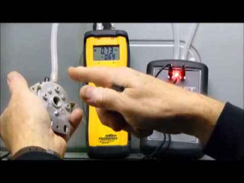 How to quickly calibrate an adjustable pressure switch