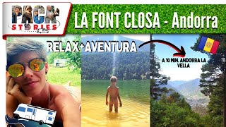 BUSCANDO EL RELAX  ENCONTRAMOS UN LUGAR PERFECTO   PERNOCTAMOS  EN LA FONT CLOSA  ‼