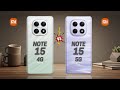 Redmi Note 15 4G vs Redmi Note 15 5G  Full comparison ⚡Which one is Best