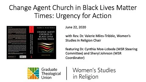 Change Agent Church in Black Lives Matter Times: U...
