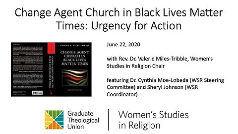 Change Agent Church in Black Lives Matter Times: Urgency for Action