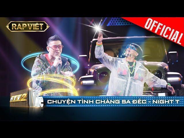 Night T kể Chuyện Tình Chàng Sa Đéc, idol Wowy rước luôn về team | Rap Việt - Mùa 2 [Live Stage] class=