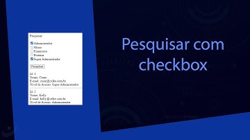 Como pesquisar com campo checkbox com PHP e PDO