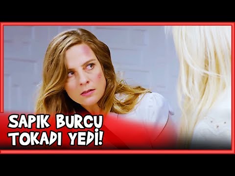 Yeşim, Ali'ye Asılan Burcu'yu TOKATLADI - Küçük Ağa 29.Bölüm