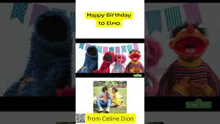 Celine Dion Saying Happy Birthday to Elmo 向艾莫說生日快樂