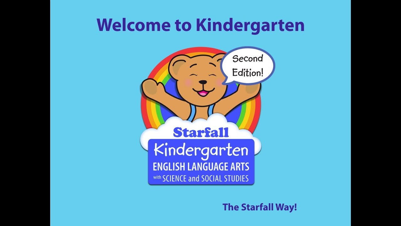 Starfall Kindergarten ELA Curriculum, 2nd Edition Introduction - YouTube