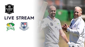 DAY 1 LIVE | Central Stags v Auckland Aces - Plunket Shield