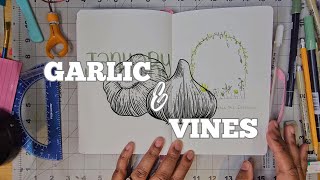 Plan with me | January 2024 | Garlic and Vines