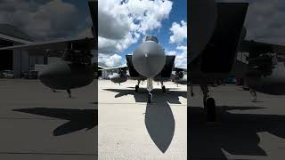 Bayou Militia F-15 Strike Eagles! #f15 #jetfigjter #military #airforce #airshow