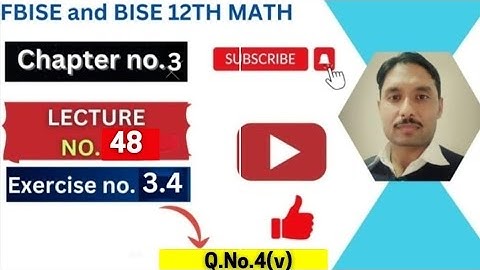 Integration || integration by parts || 2nd year math ch-3 lec-48 @tariqshaheenmaths1492