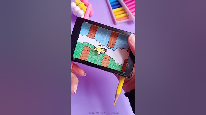DIY paper video game 😱 Subscribe if you like the video 💗 Creative Ideas Urooba