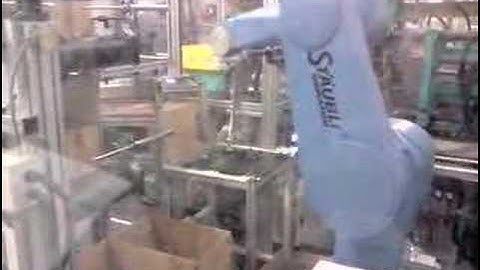 6 axis robot on 2 shot moulding - Barkley Plastics Ltd