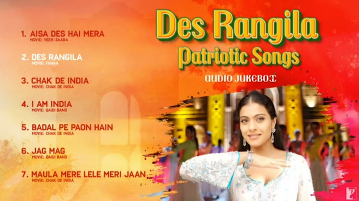 Des Rangila | Patriotic Songs | Audio Jukebox | Republic Day Special | Desh Bhakti Songs | देश भक्ति