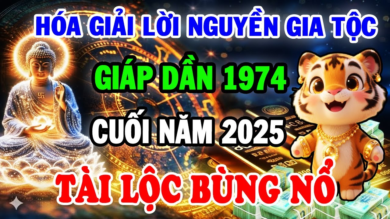 Chấn Động: Giáp Dần 1974 Hé Lộ Thiên Cơ Tuổi 52, Giải Nghiệp Tổ Tiên, Tài Lộc Bừng Nổ Cuối 2025!