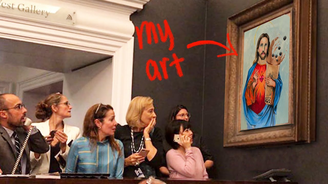 How I Snuck My Painting into a Famous Art Gallery