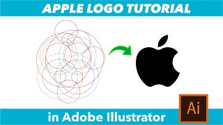 How to design the Apple logo in Adobe Illustrator