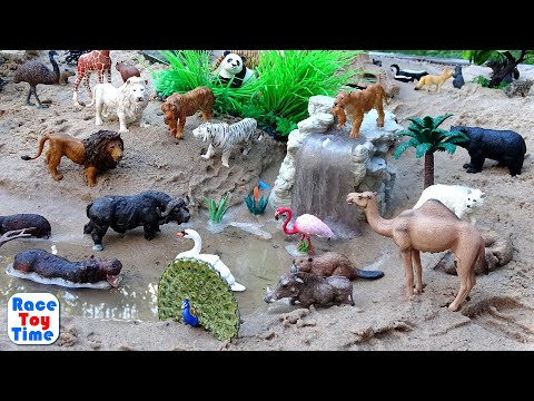 Lots of Wild Animal Toys Collection - Fun Toys For Kids