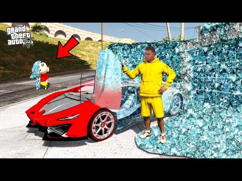 Franklin Touches Anything Turn Into Diamond in GTA 5 !