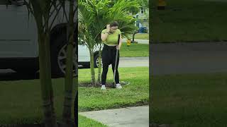 May 2024 electric company messed up our yard in Seminole FL  - PS is fixing up the grass