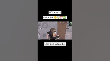 MDL Aimbot 1v4 Team Jelly #bgmi #bmps #esports #soul #godlike #medalEsports #gaming