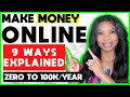 💵 9 REAL Ways To Make Money Online In 2021 (For Beginners!)