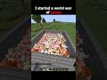 Started a World war 3 between Lama's #minecraft #youtubeshorts #ytshorts