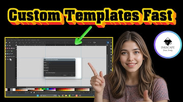 Aangepaste sjablonen maken in Inkscape | Visitekaartjessjabloon (2025)