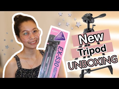 UNBOXING TRIPOD | VELBON EX-530 | Mari Caringal
