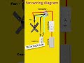 wiring fan connection with regulator connect system circuit diagram #shots #electrical #electrician
