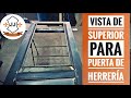 VISTA SUPERIOR PARA PUERTA DE HERRERIA - JJ HERRERIA Y MAS