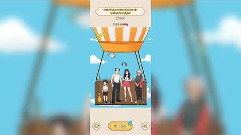 Brain Puzzle Tricky quest Level 26 Help them Reduce Hot Air Balloon Weight Walkthrough Solution