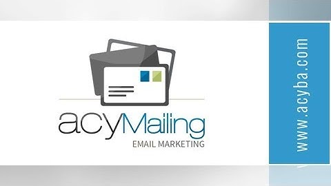 AcyMailing Starter, by Acyba   Joomla Extension Directory